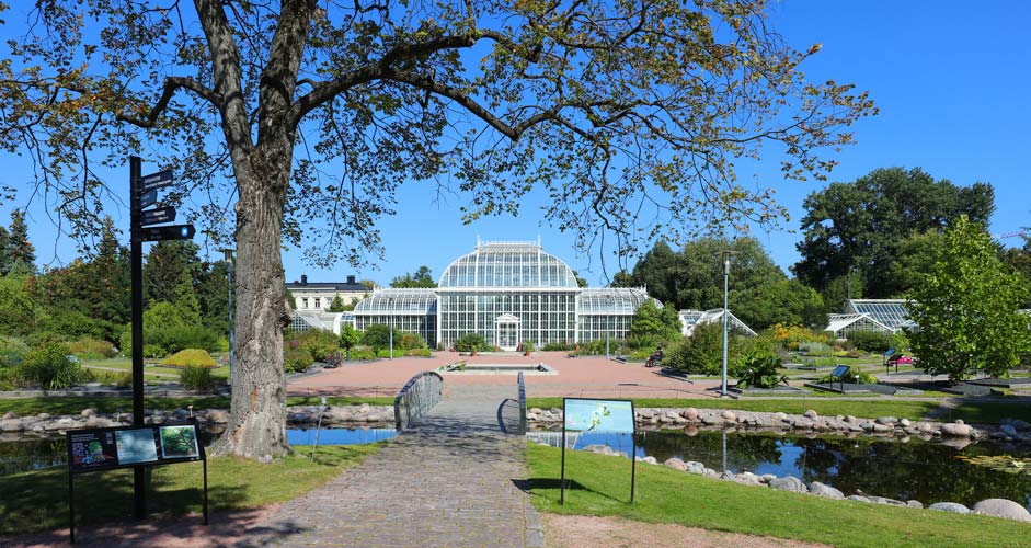 Der Botanische Garten im Kaisaniemi Park