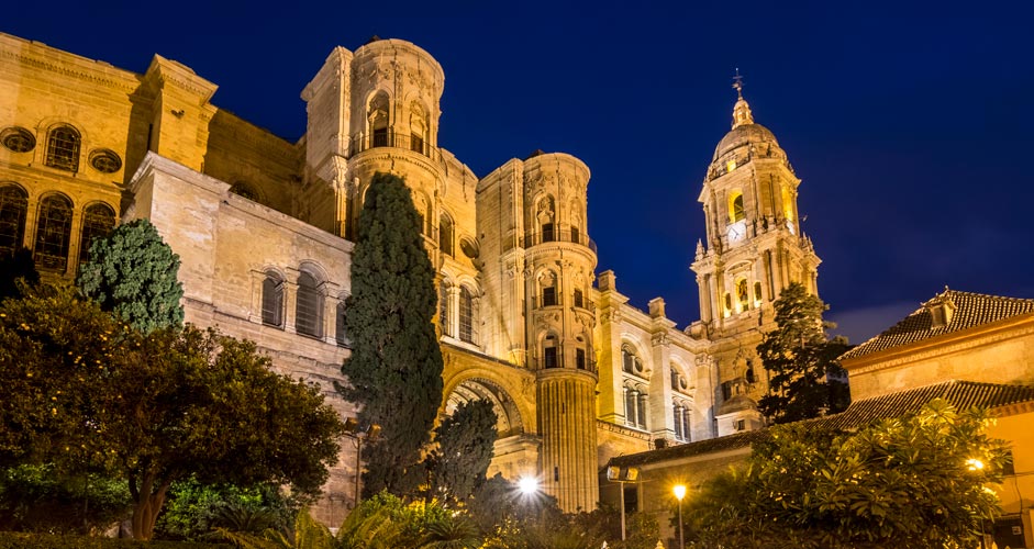 Die Kathedrale von Malaga