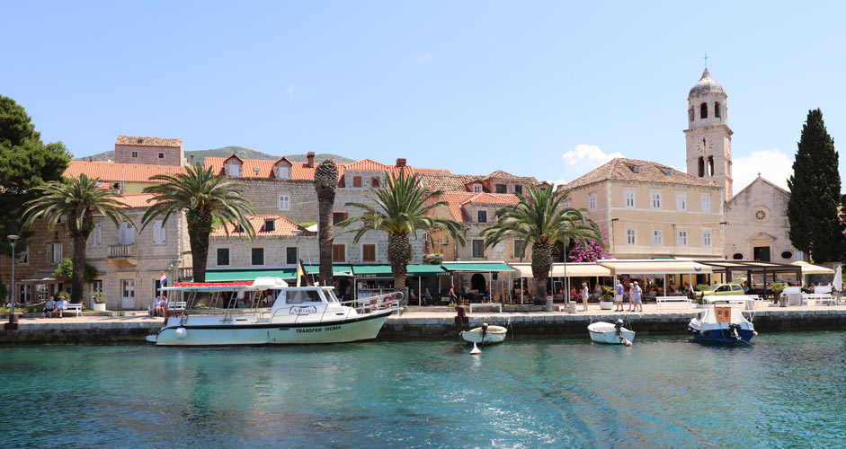 Die Promenade in Cavtat