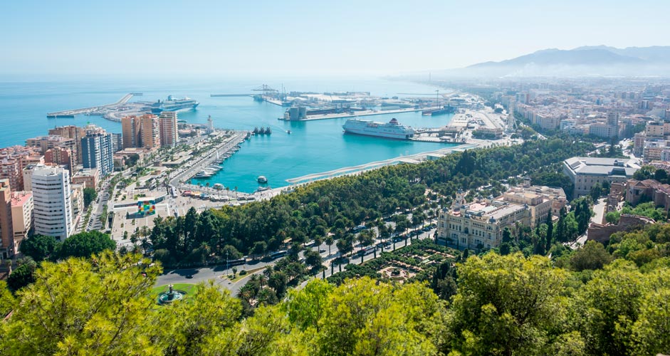 Gibralfaro Aussichtspunkt