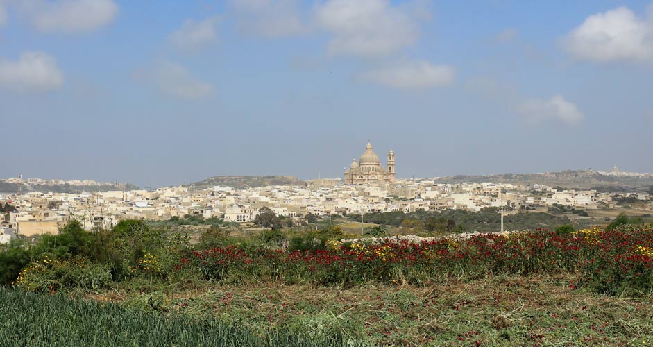 Rotunde Kirche in Ix-Xewkija