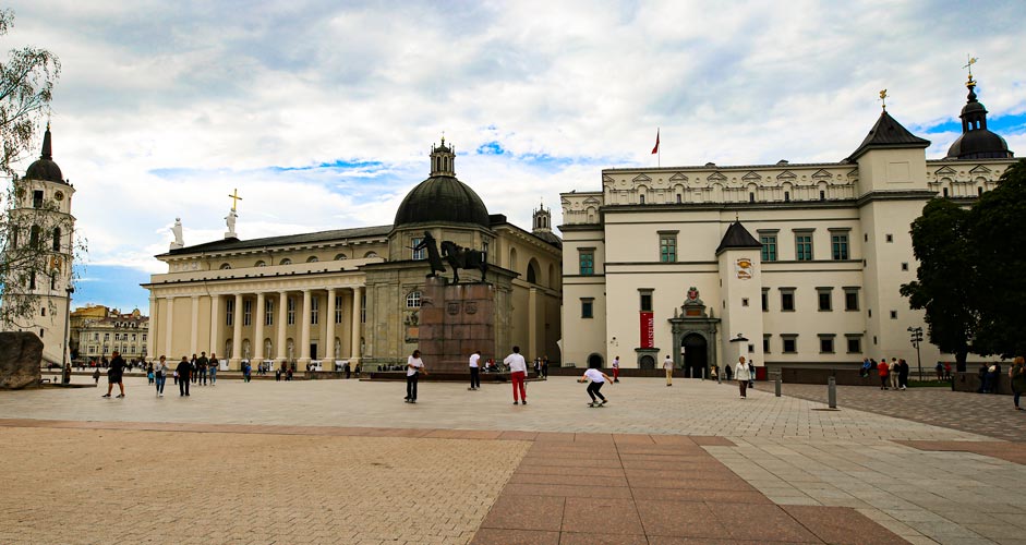 Kathedralenplatz in Vilnius