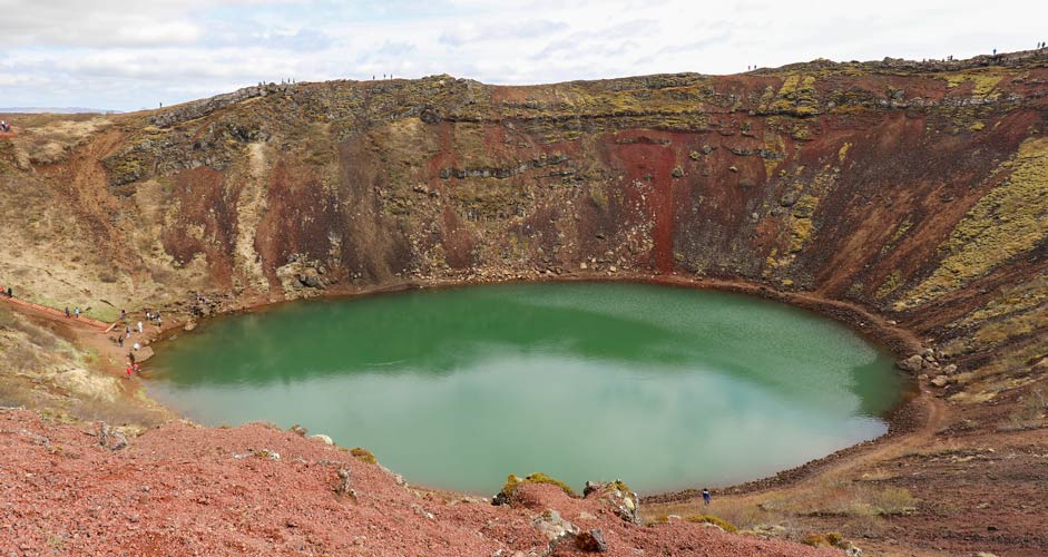 Kerid-Krater - Golden Circle Island