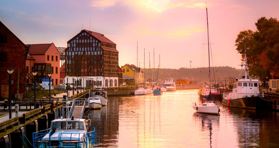 Hafen von Klaipeda, Litauen