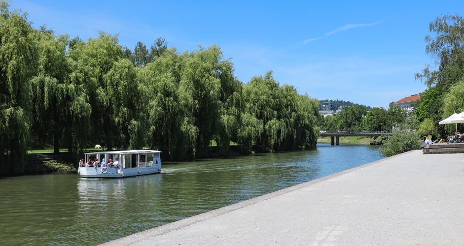 Flusskreuzfahrten Ljubljanica