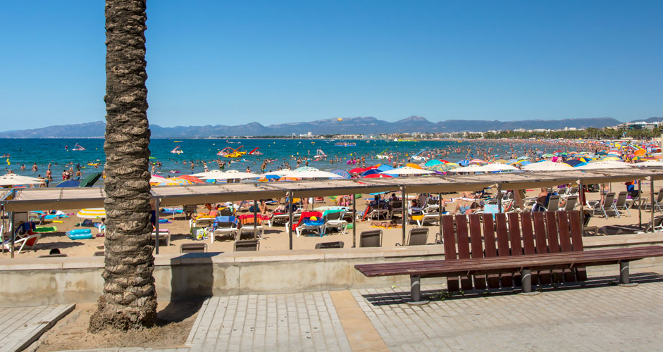 Llevant Beach, Salou Spanien