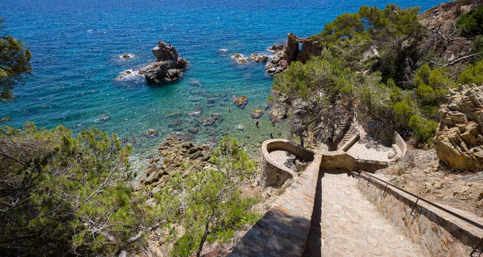 Lloret de Mar Bucht