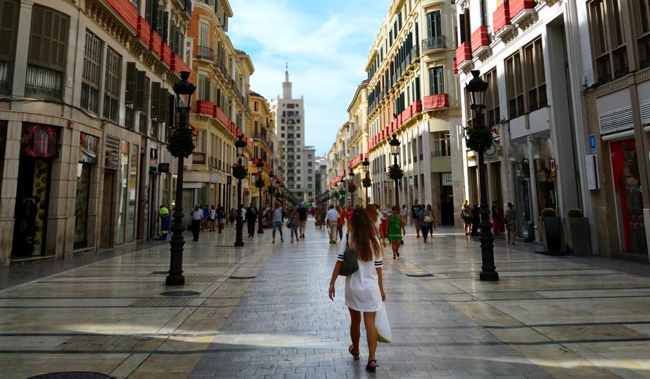 Calle Larios, Malaga