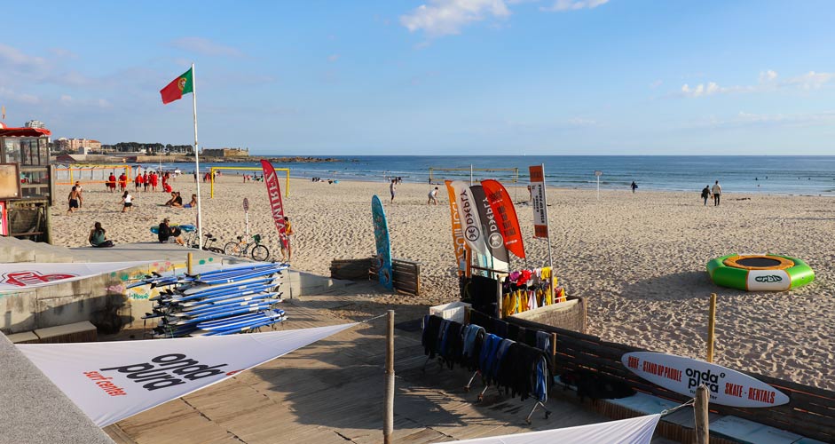 Surfen in Matosinhos
