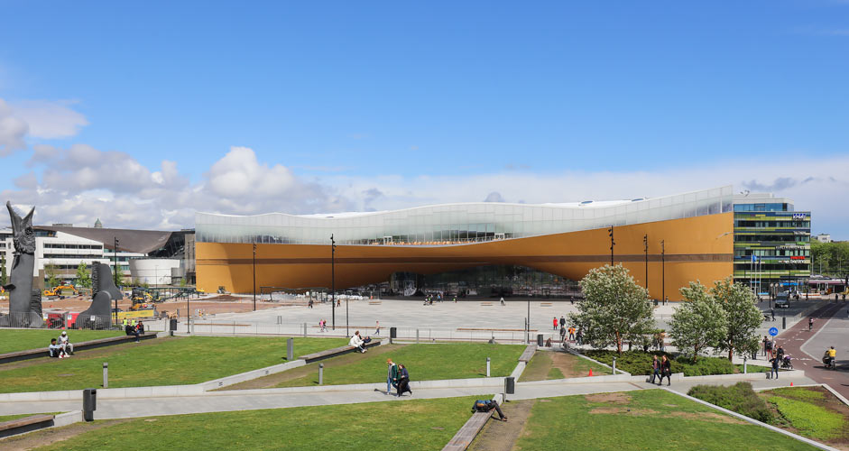 Die Oodi-Bibliothek in Helsinki