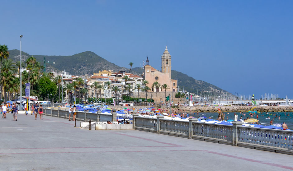 La Iglesia de San Bartolomé y Santa Tecla in Sitges