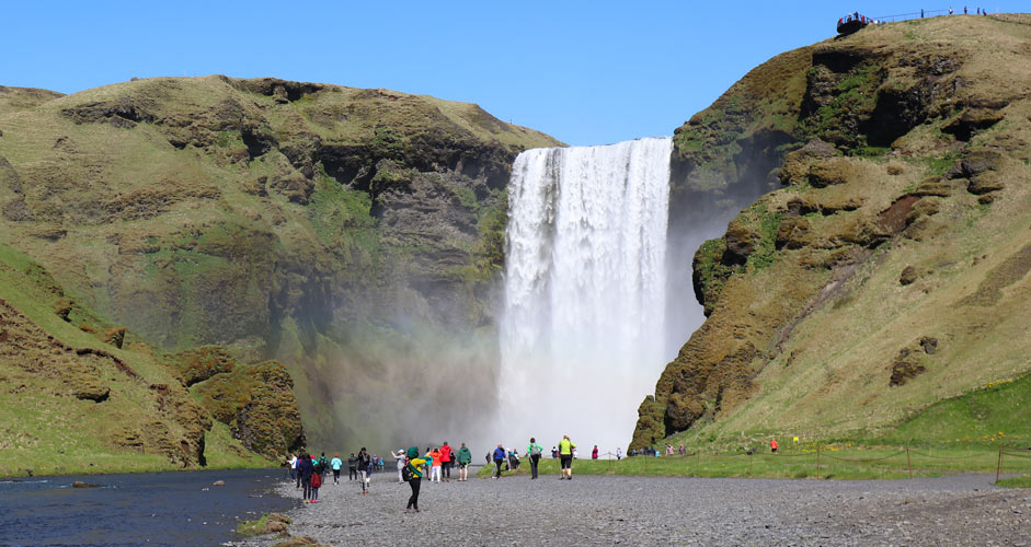 Skogafoss in Südisland