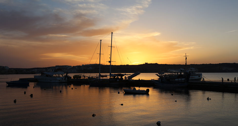 Bugibba Sonnenuntergang