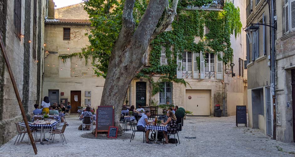 Avignon Stadtzentrum
