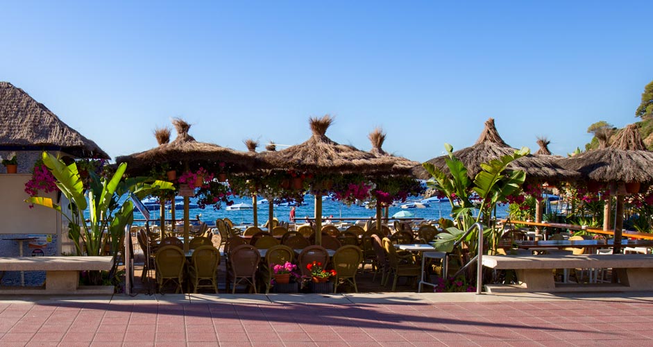 Strandbar in Lloret de Mar