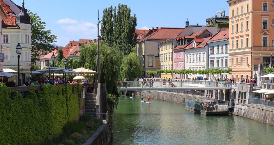 SUP-Touren in Ljubljana