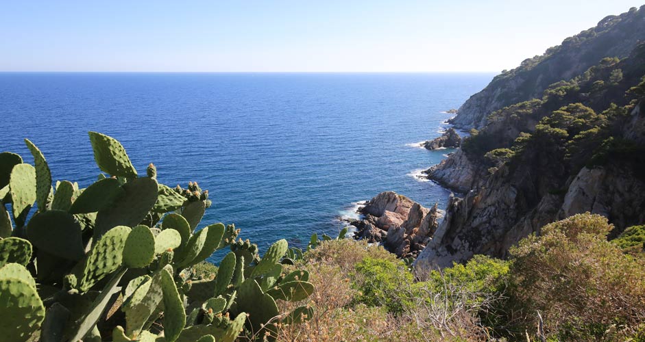 Wanderwege am Mittelmeer