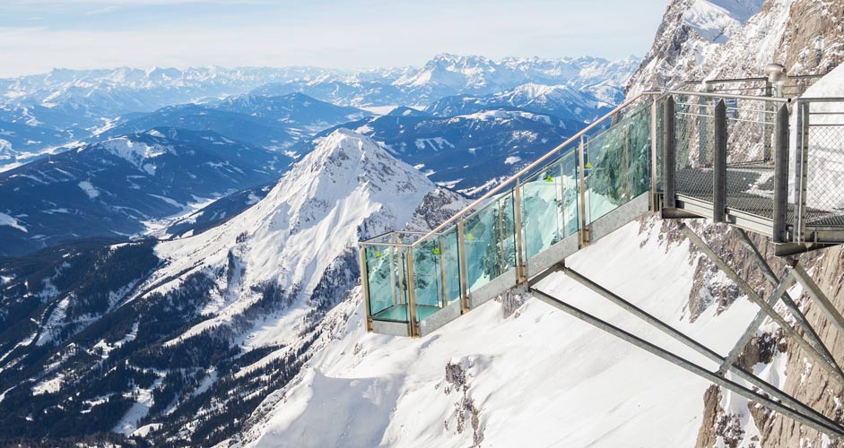Treppe ins Nichts in der nähe von Schladming