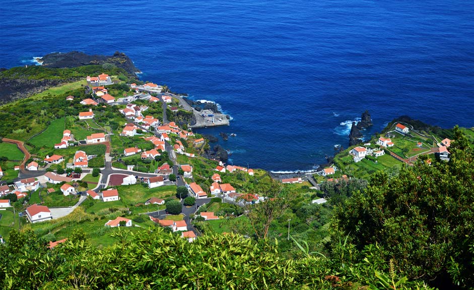 Fajã do Ouvidor, die Azoren