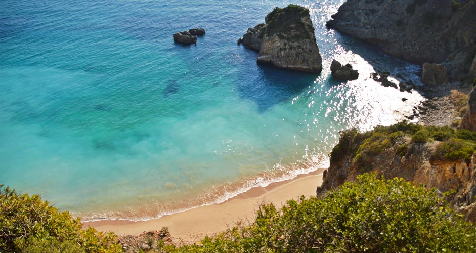 Der Weg nach Ribeira do Cavalo ist anspruchsvoll, aber der Strand ist es wert.