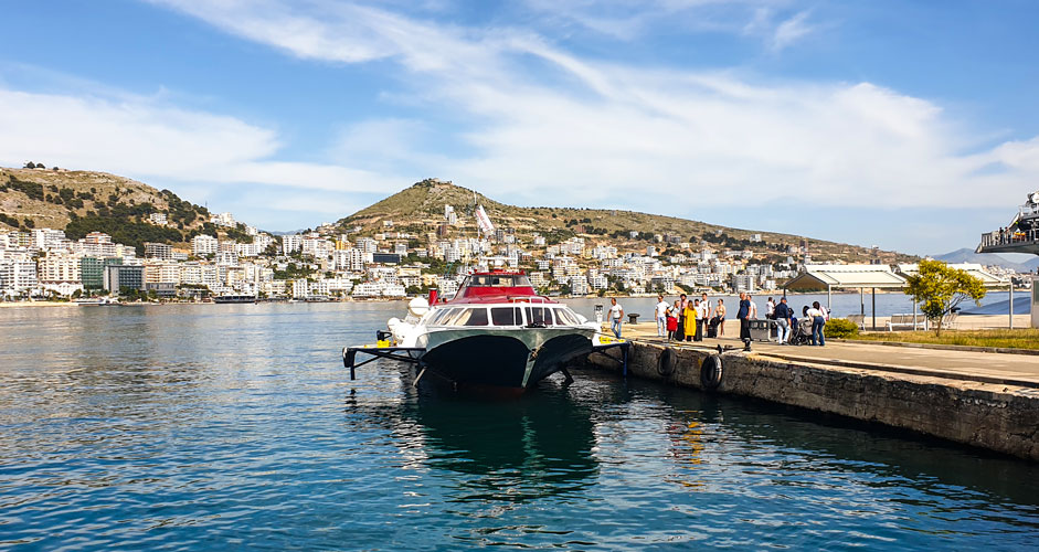 Fähre nach Saranda