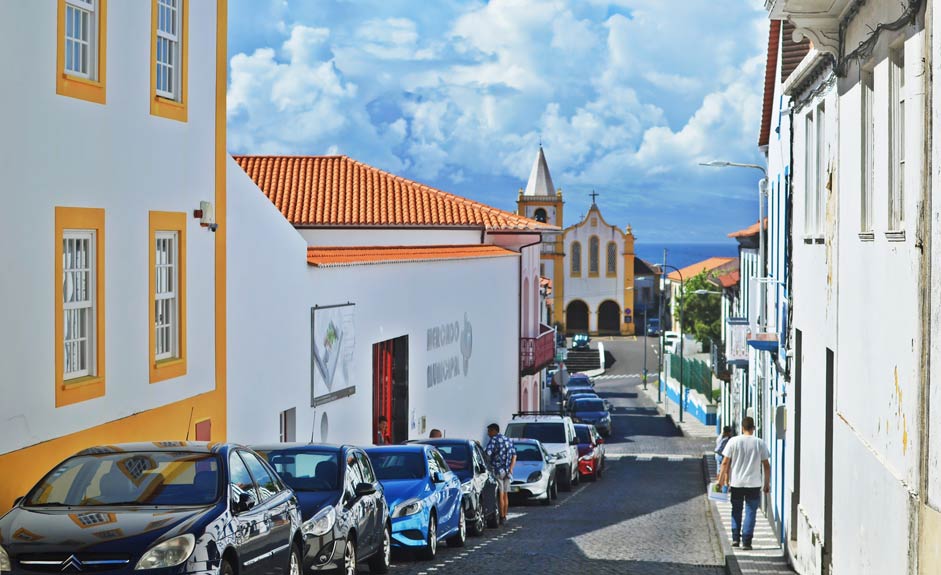 Mercado municipal, Sao Jorge, Azoren