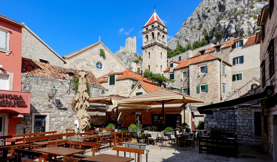 Omiš Altstadt