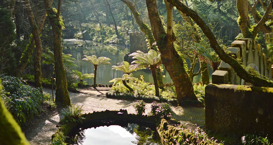 Garten des Palastes von Pena