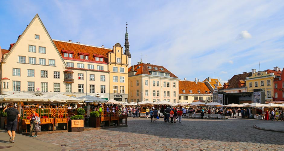 Der Rathausplatz - Tallinn