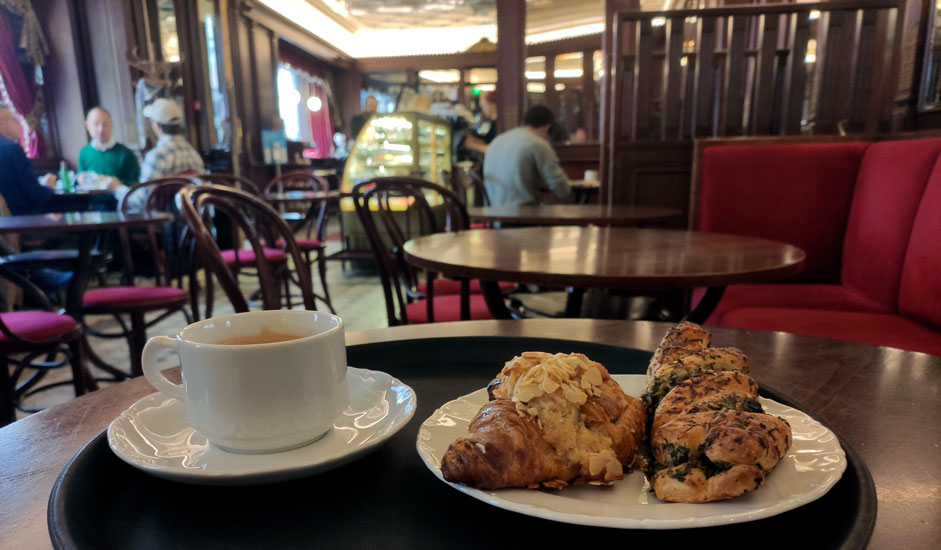 Maiasmokk - Frühstück in Tallinn