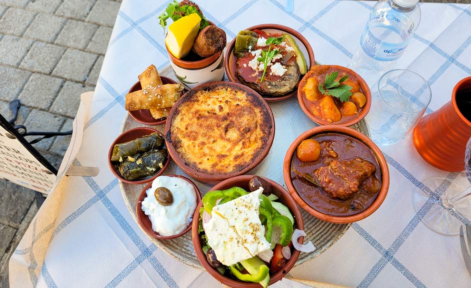 Griechische Teller