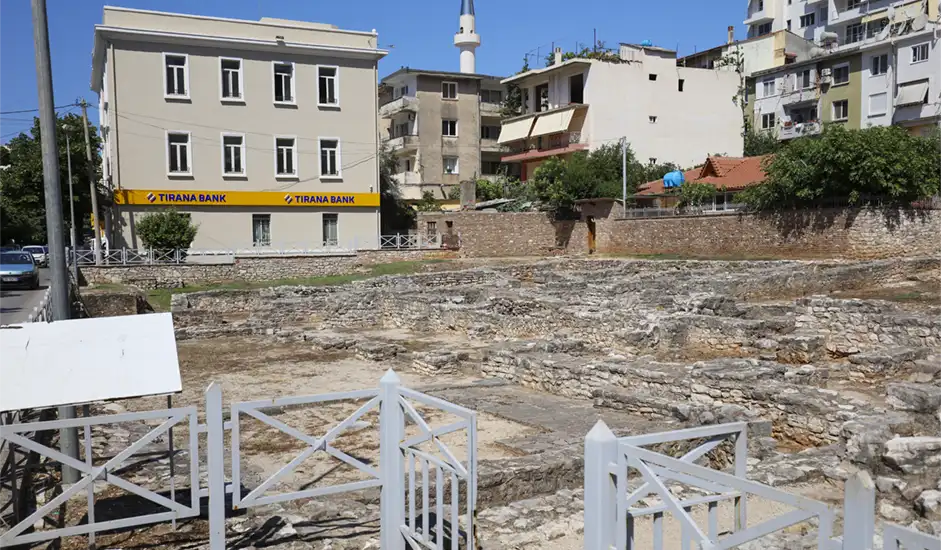 Ruinen der alten Synagoge - Saranda